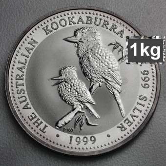 Silbermünze 1kg "Kookaburra - 1999" 