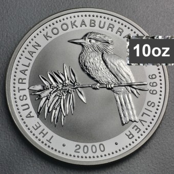Silbermünze 10oz "Kookaburra - 2000" 