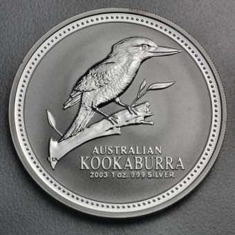 Silbermünze 1oz "Kookaburra - 2003" 