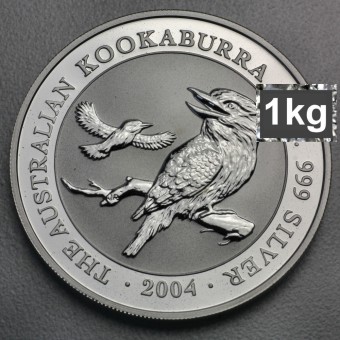 Silbermünze "Kookaburra - 2004" 1kg 