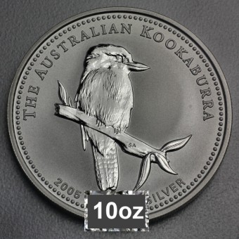 Silbermünze 10oz "Kookaburra - 2005" 
