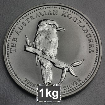 Silbermünze 1kg "Kookaburra - 2005" 