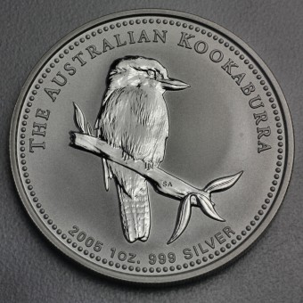 Silbermünze 1oz "Kookaburra - 2005" 