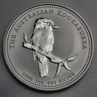Silbermünze 1oz "Kookaburra" 2005 (Australien)