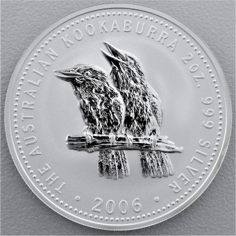 Silbermünze 2oz "Kookaburra - 2006" 