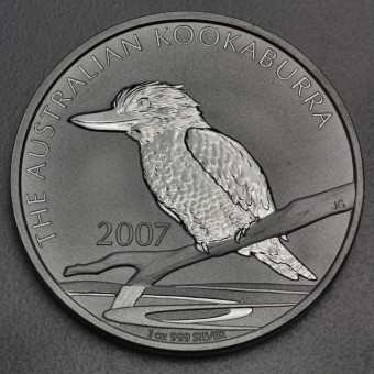 Silbermünze 1oz "Kookaburra - 2007" 