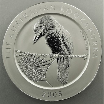 Silbermünze 1kg "Kookaburra - 2008" 