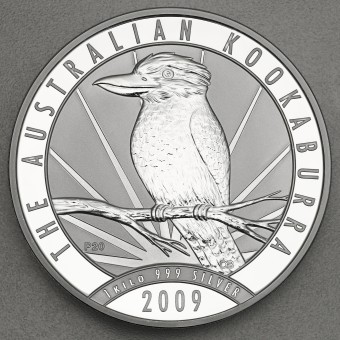 Silbermünze 1kg "Kookaburra" 2009 (Australien)