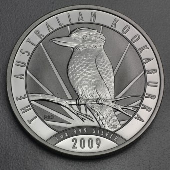 Silbermünze 1oz "Kookaburra" 2009 (Australien)