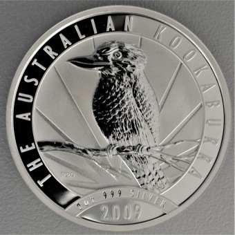 Silbermünze 2oz "Kookaburra - 2009" 