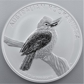 Silbermünze 10oz "Kookaburra - 2010" 