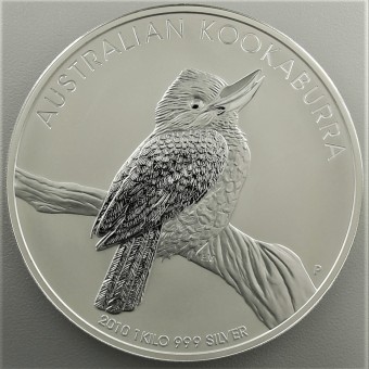 Silbermünze 1kg "Kookaburra" 2010 (Australien)