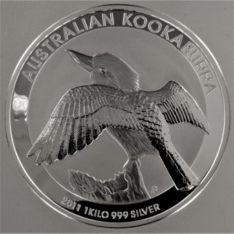 Silbermünze 1kg "Kookaburra - 2011" 