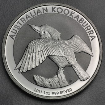 Silbermünze 1oz "Kookaburra - 2011" 