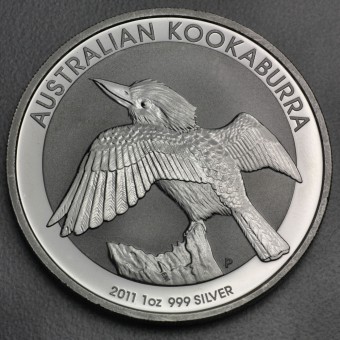 Silbermünze 1oz "Kookaburra" 2011 (Australien)