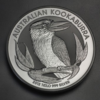 Silbermünze 1kg "Kookaburra" 2012 (Australien)
