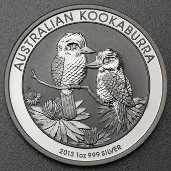 Silbermünze 1oz "Kookaburra - 2013" 