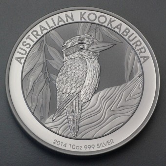 Silbermünze 10oz "Kookaburra - 2014" 