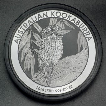 Silbermünze 1kg "Kookaburra - 2014" 