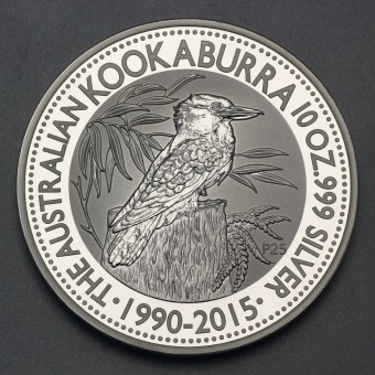 Silbermünze 10oz "Kookaburra" 2015 (Australien)