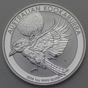 Silbermünze 1oz "Kookaburra" 2018 (Australien)