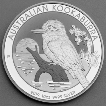 Silbermünze 10oz "Kookaburra" 2019 (Australien)
