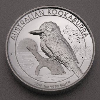 Silbermünze 1oz "Kookaburra" 2019 (HR) (Australien)