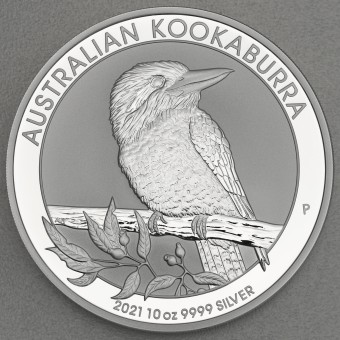 Silbermünze 10oz "Kookaburra - 2021" 