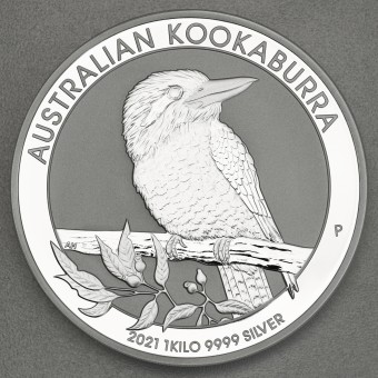 Silbermünze 1kg "Kookaburra" 2021 (Australien)