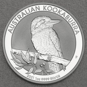 Silbermünze 1oz "Kookaburra - 2021" 