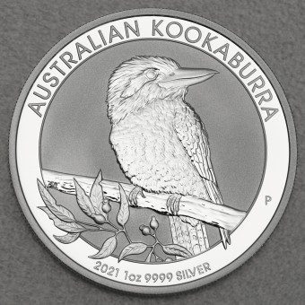 Silbermünze 1oz "Kookaburra" 2021 (Australien)