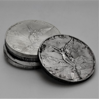 Silbermünze "Libertad" (Junk-Bag) 5x 5oz 