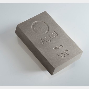 Titanbarren 1kg Buntmetall (995,0 Ti) verschiedene Hersteller (Resale)