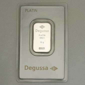 Platinbarren 10g DEGUSSA (Pt) 