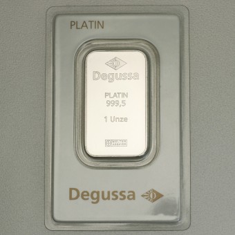 Platinbarren 1oz DEGUSSA (Pt) 