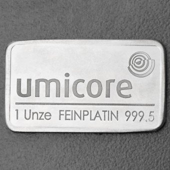 Platinbarren 1oz UMICORE (Pt) 