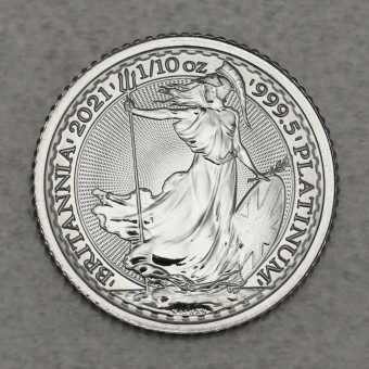 Platinmünze 1/10oz "Britannia" 2021 Elizabeth II. (Großbritannien)