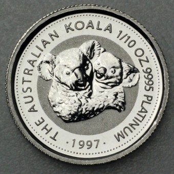 Platinmünze 1/10oz "Koala" (diff.) verschiedene Jahrgänge