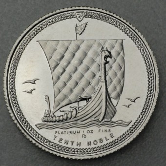 Platinmünze 1/10oz "Noble - Wikinger" Isle of Man