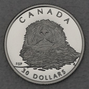 Platinmünze 1/10oz "Sea Otters" 1994 Wildlife Canada (Kanada)
