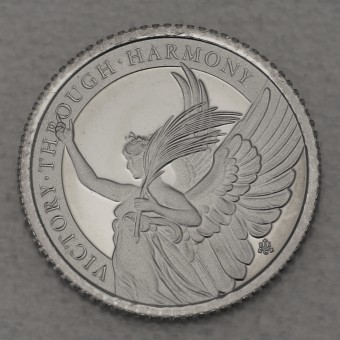 Platinmünze 1/10oz "Victorty" 2021 The Queen's Virtues (St. Helena)