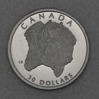 Platinmünze 1/10oz "Wood Bison" 1997 Wildlife Canada (Kanada)