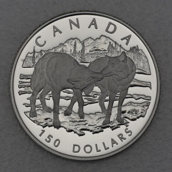 Platinmünze 1/2oz "Grey Wolf" 1998 Wildlife Canada (Kanada)