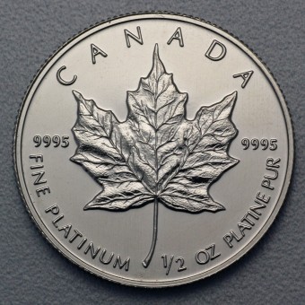 Platinmünze 1/2oz "Maple Leaf" (Kanada)