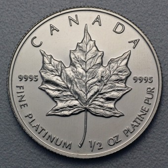 Platinmünze 1/2oz "Maple Leaf" (Kanada)