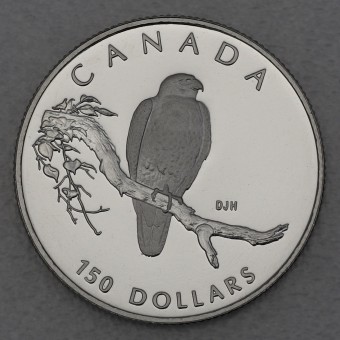 Platinmünze 1/2oz "Peregrine Falcon" 1996 Wildlife Canada (Kanada)