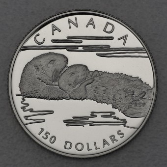 Platinmünze 1/2oz "Sea Otters" 1994 Wildlife Canada (Kanada)