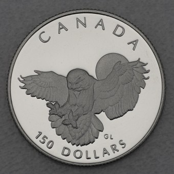 Platinmünze 1/2oz "Snowy Owl" 1991 Wildlife Canada (Kanada)