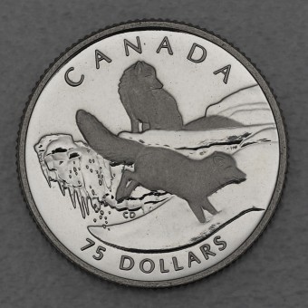 Platinmünze 1/4oz "Arctic Fox" 1993 Wildlife Canada (Kanada)