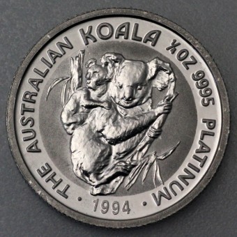 Platinmünze 1/4oz "Koala" verschiedene Jahrgänge diff. (Australien)